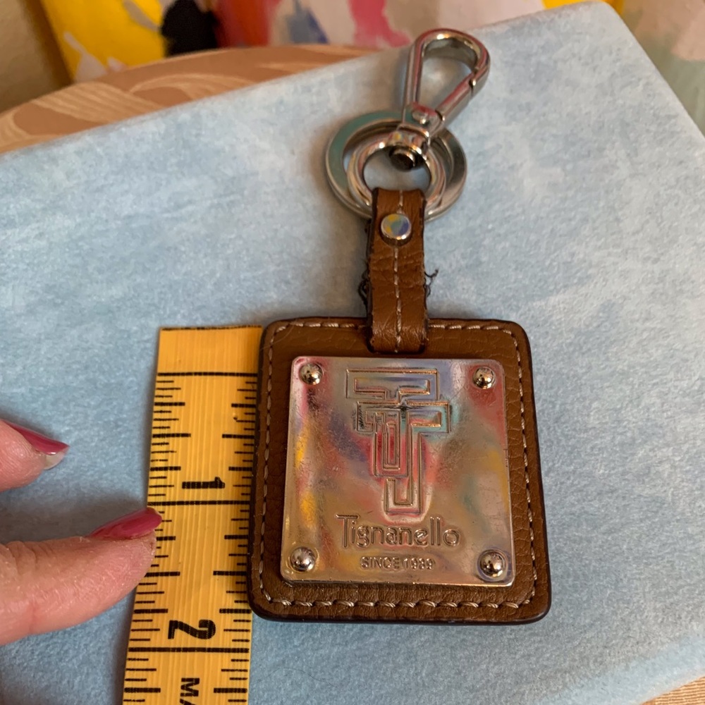 Tignanello Leather Keychain - Picture 4 of 5